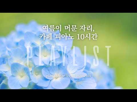 ⟨𝐜𝐚𝐟𝐞 𝐏𝐋𝐀𝐘𝐋𝐈𝐒𝐓⟩🪻Where Summer Lingers, 10 H | Calm Piano | Work·Study·Relax | No Mid Ads | 𝐃𝐚𝐢𝐥𝐲𝐁𝐆𝐌+