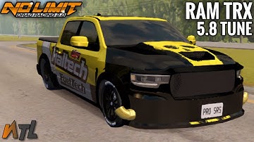 NO LIMIT DRAG RACING 2.0 TUNE | RAM TRX 5.8 TUNE