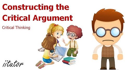 💯 An Ultimate Guide to Constructing the Critical Argument. Watch this video to find out!