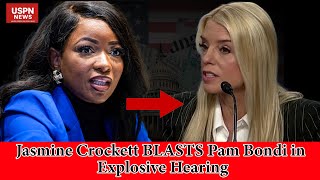 Jasmine Crockett TORCHES Pam Bondi, Elon Musk & GOP Chaos: “This Is Right vs Wrong!