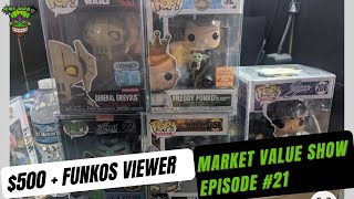 Market value show Funko Pops from pophousewithanimal8991 500
