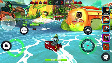 Battle Bay ship Gameplay || Fight Accross Players