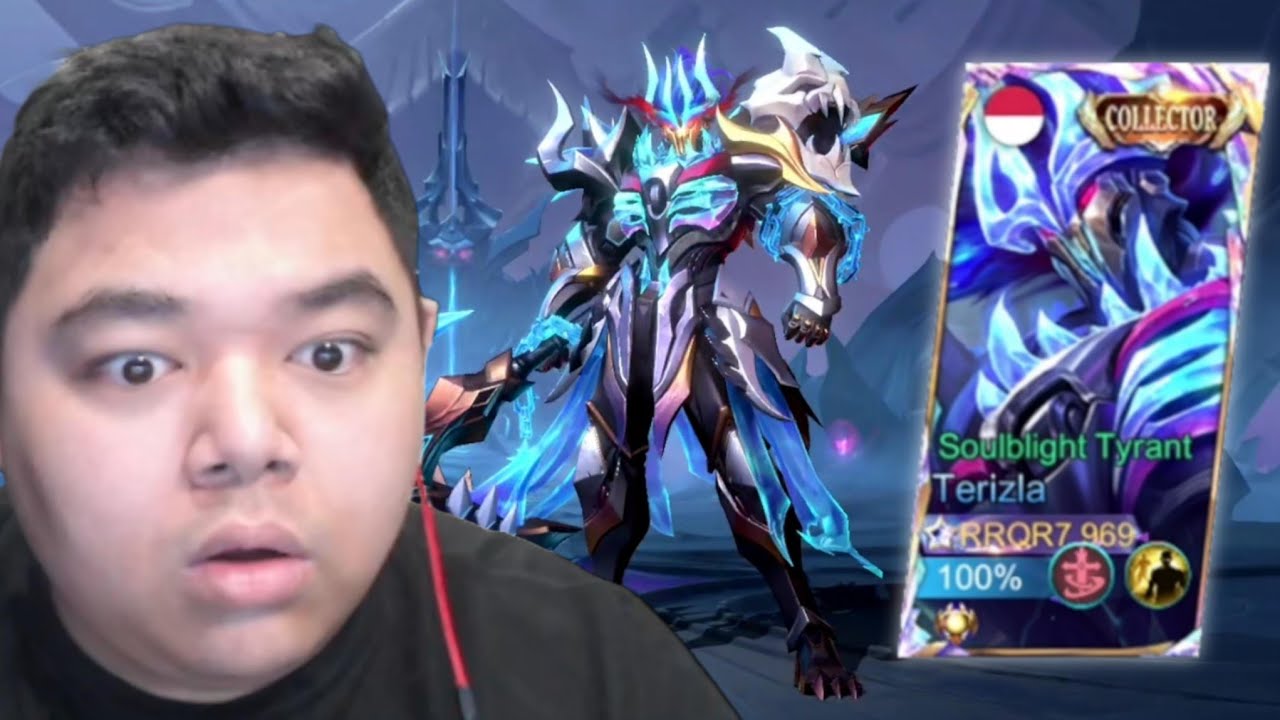 REVIEW TERIZLA "SOULBLIGHT TYRANT" COLLECTOR !! GILA CAKEP PARAH SIAH !! FIX BAKAL DIBUFF !! #MLBB