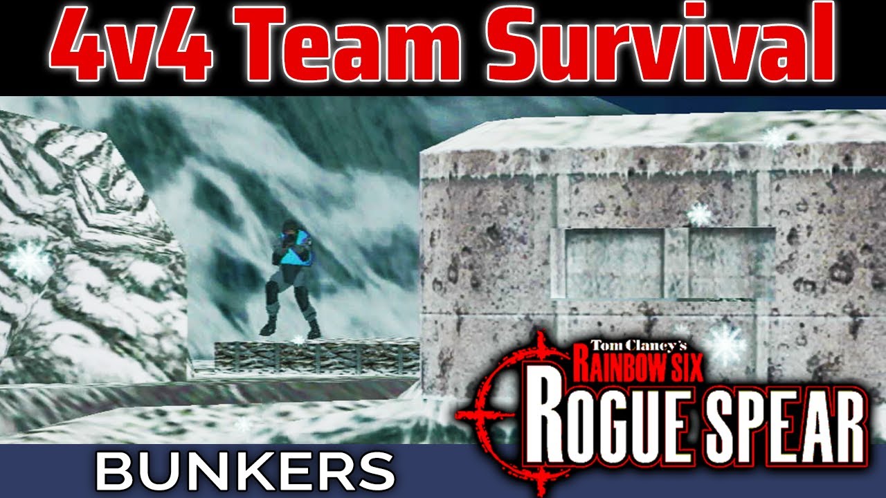Rogue Spear 4v4 Multiplayer - Bunkers [2022]