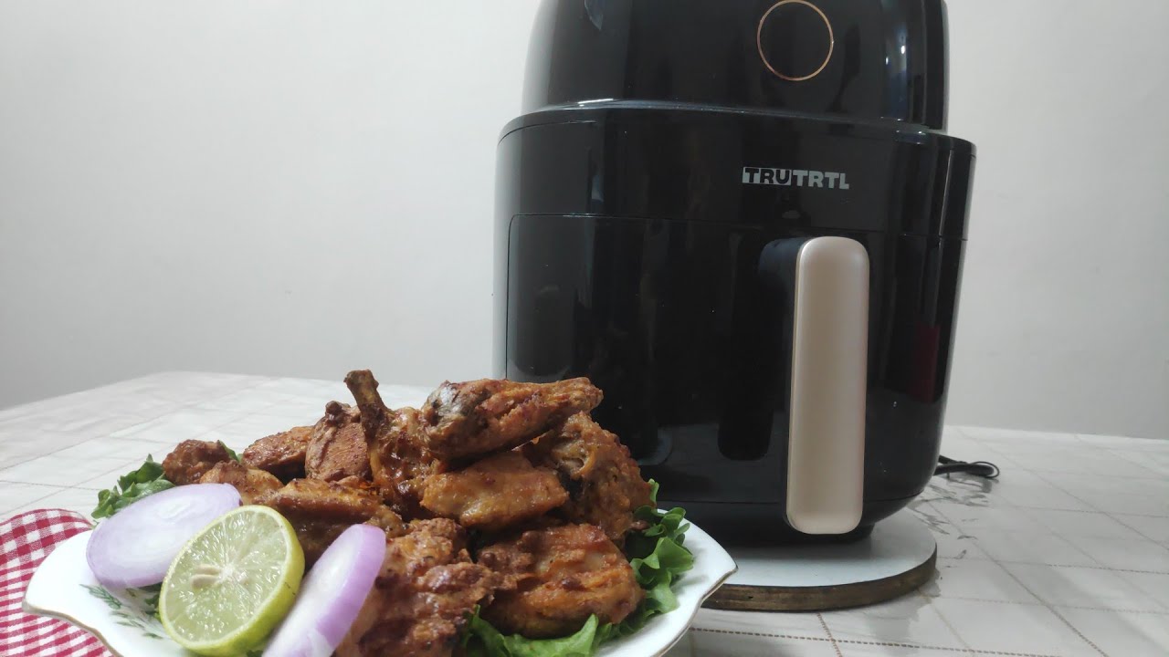 Crispy Fried Chicken Made Easy with truTRTL Smart Digital Air Fryer | Healthy & Delicious Cooking