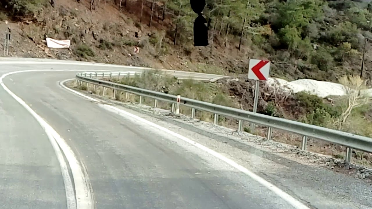 Ford Cargo 3230 ile Anamur Virajları