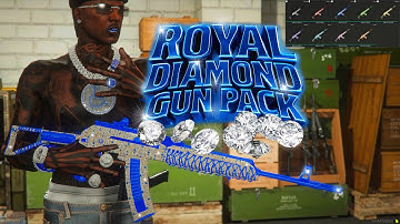 FiveM Custom Weapon Pack – Royal Diamond Gun Pack | Iced VVS Weapons for GTA RP (2025)