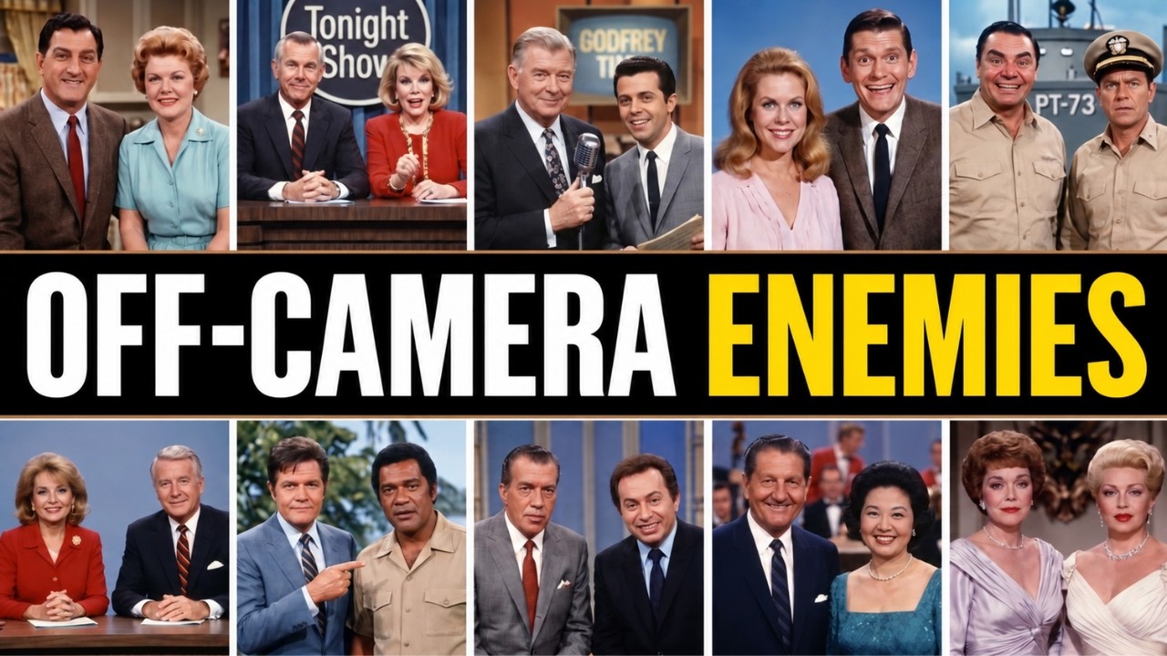 ⁣10 Classic TV Co-Stars Who Absolutely Hated Each Other