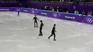 20180216 Olympic Yuzuru Hanyu SP runthrough (Ballad No.1)