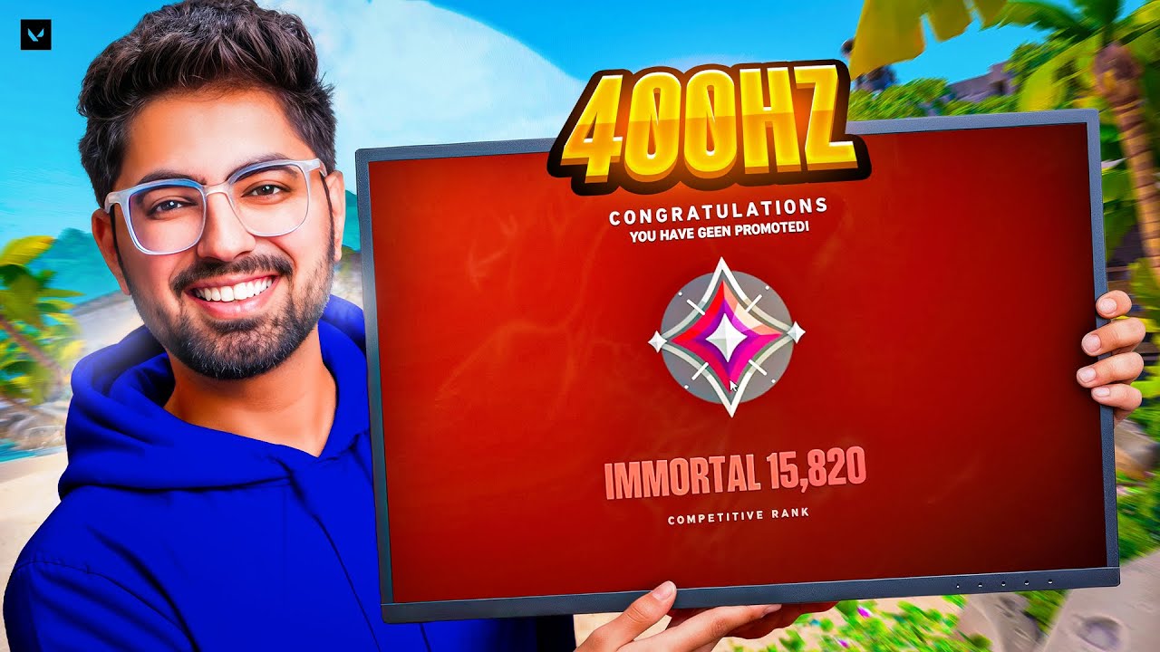 400 HZ DEMON IS BACK | Trying 1080p native again 🔴 VALORANT LIVE - YouTube