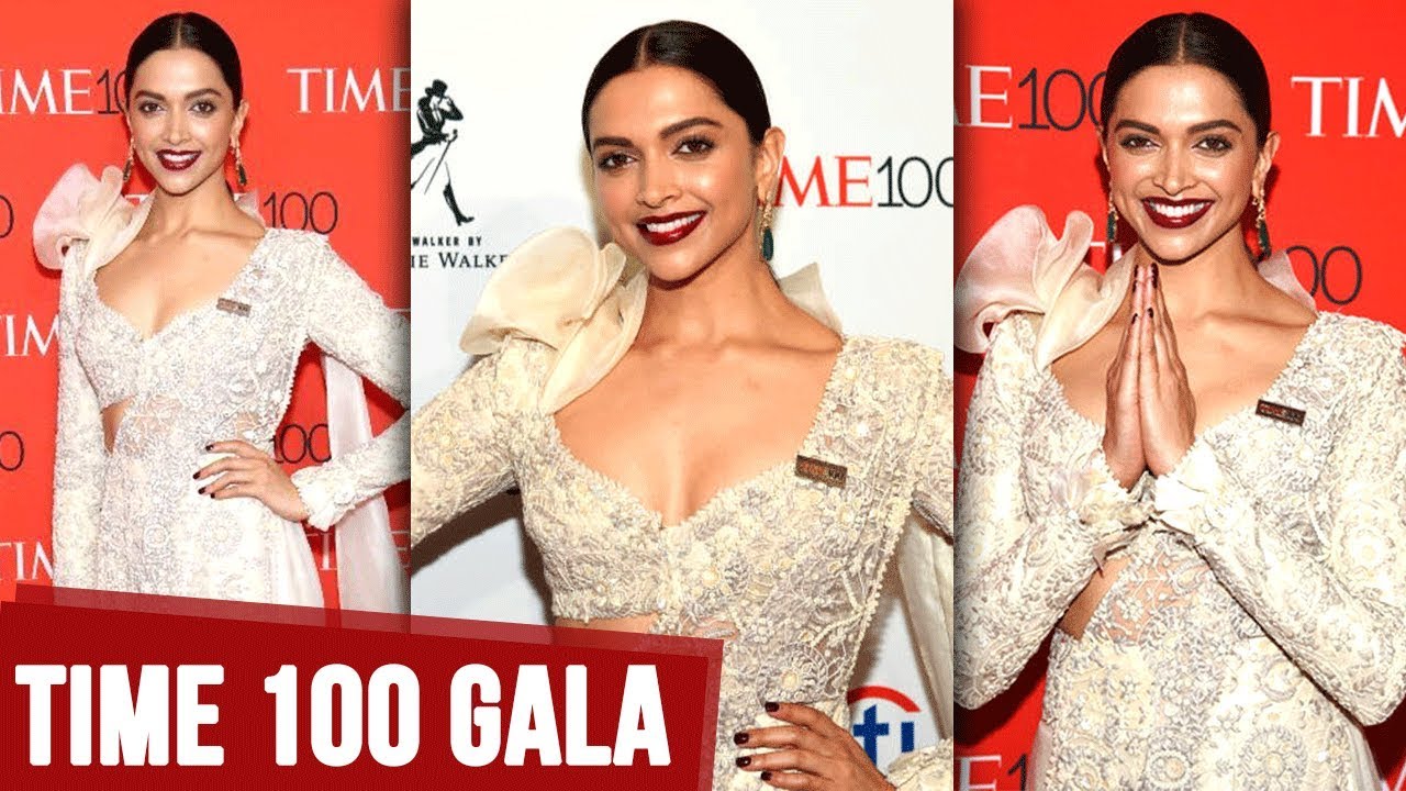 Deepika Padukone At TIME 100 Gala 2018 RED CARPET LOOK
