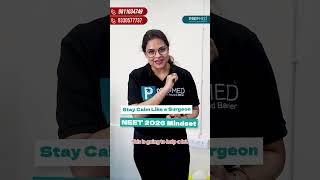 Stay Calm Like a Surgeon 🩺 | NEET 2026 Mindset