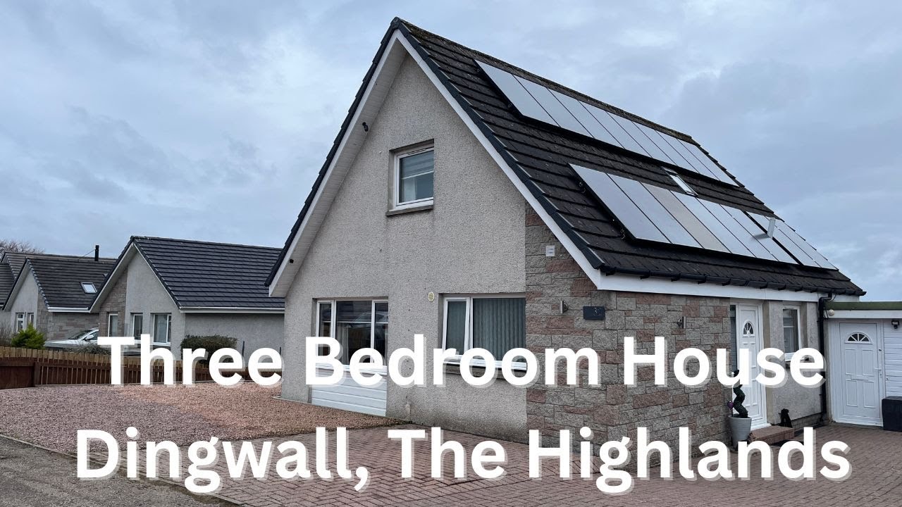 Потрясающий семейный дом в рыночном городке Дингуолл - 300 000 фунтов стерлингов.