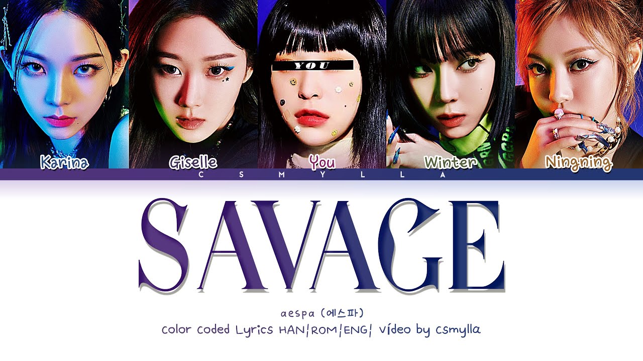 aespa (에스파) - 'Savage' with 5 members | (You As Member)
