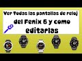 Ver todas las pantallas del reloj Garmin Fenix 6 y como personalizarlas - Viajeros Fisgones