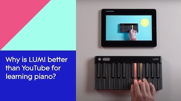 Why is LUMI better than YouTube for learning piano?