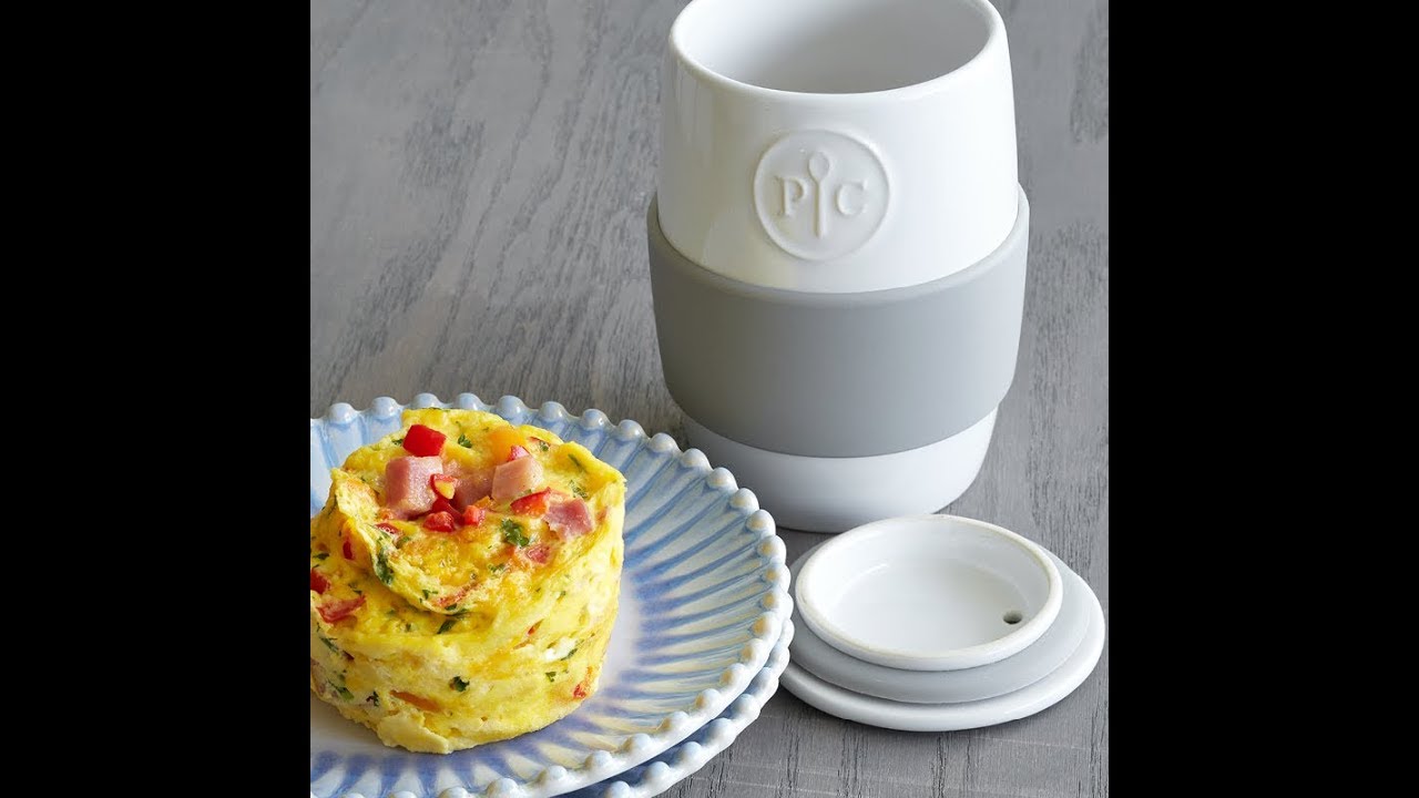 Ceramic Egg Cooker from the Pampered Chef YouTube