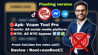 Virtual Camera Live Assistant: Live Video Prank & KYC Bypass (Root/Non-Root) | Messenger