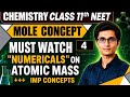 Must Watch Numericals On Atomic Mass | Basic to Advance | Important Concepts | NEET 2027