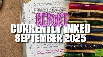 This is how my CURRENTLY INKED PENS worked out for me: REPORT.