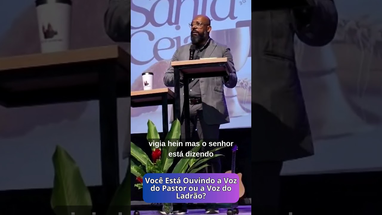 Você Está Ouvindo a Voz do Pastor ou a Voz do Ladrão? | IBP MARAPICU | PR GILSON NEI #reflexão
