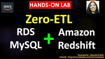 AWS Hands on lab - Zero-ETL - RDS MySQL and Amazon Redshift