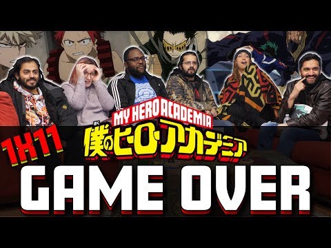 My Hero Academia - 1X11 Game Over - Group Reaction