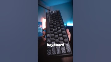 This is my Fully Custom Modded Wooting Keyboard