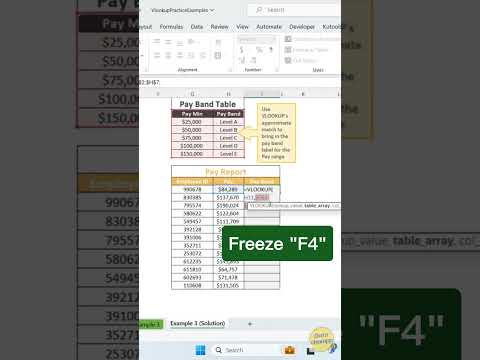 Vlookup Formula In