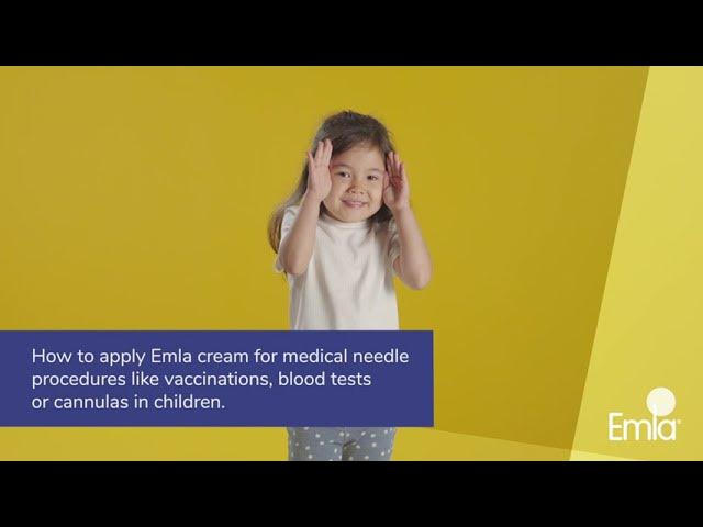 How to use Emla before an IMI vaccine www drdeb com au - YouTube