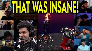 Valorant Streamers React To FURIA koalanoob CRAZY 3k Against NRG In VCT