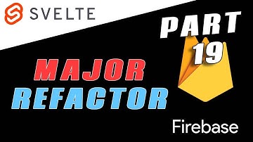 Major refactor / simplification / improvements / logging - Svelte Firebase Starter - Part 19