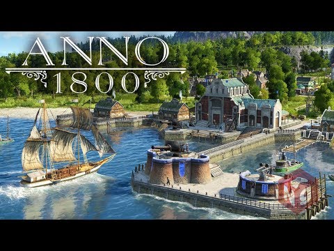 Видео: Anno 1800 - Укрепление первого острова и захват второго! #4