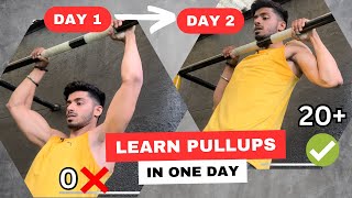 How To Do PULL-UPS For Beginners | Step by Step Guide to Increase Pullups Fast (Hindi)