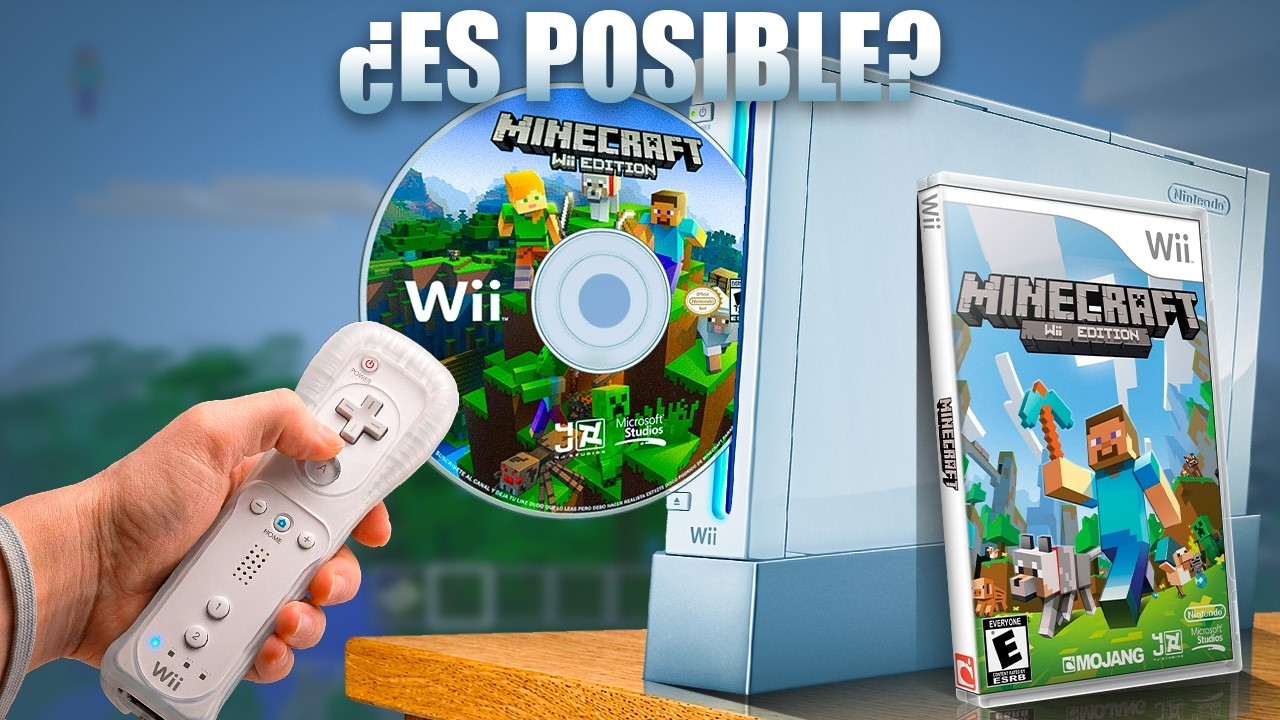 ¡Minecraft en  Wii! Probando los ports prohibidos