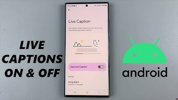 How To Turn ON /OFF Live Captions On Android Phone