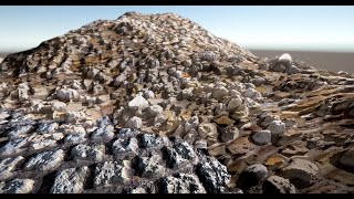InfinISPLAT - tessellation and parallax combination, with self shadowing on Unity terrain