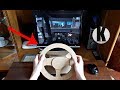 Как сделать руль из картона для ПК? / How to make a gaming wheel for pc with mouse?