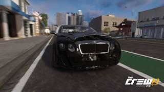 Drifting in Bentley Continental