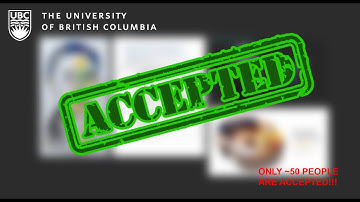 My ACCEPTED UBC Undergraduate Architecture Portfolio