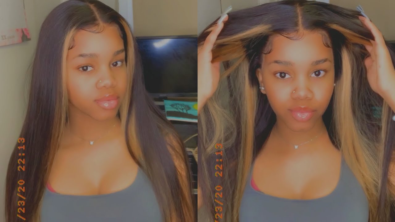 BEST Silky Ombré Highlight Wig Ft. Nadula Hair YouTube