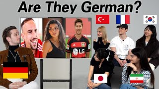German Was shocked by Celeb From 5 countries Speaking German!! l REACT CELEB Speaking German!