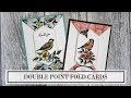 Double Point Fold Card (2 Easy Fun Fold Cards)