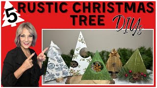 Rustic Christmas Tree DIYs for your Home Decor this Season @lateknightcreations