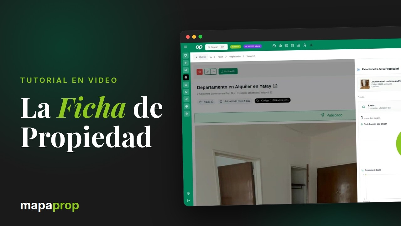Tour Mis Propiedades y Ficha