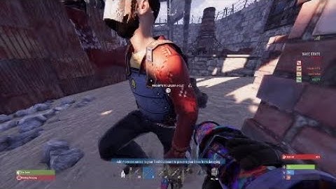 Raid Defence 5v10 | Rust console Ps4 Gameplay