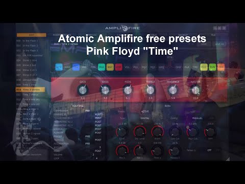 Atomic Amplifire free presets | Pink Floyd "Time"