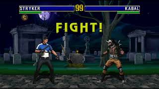 Mortal Kombat Trilogy Remake Beta Striker Vs Kabal