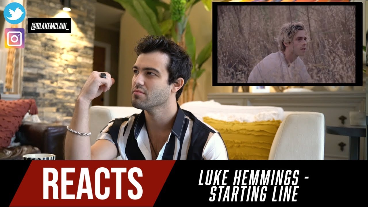 Producer Reacts to Luke Hemmings - Starting Line