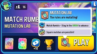 Mutation Lab Square Match Rumble Match Match Masters Match Rumble Today